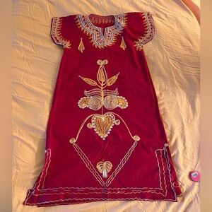 Sun dress woman’s red